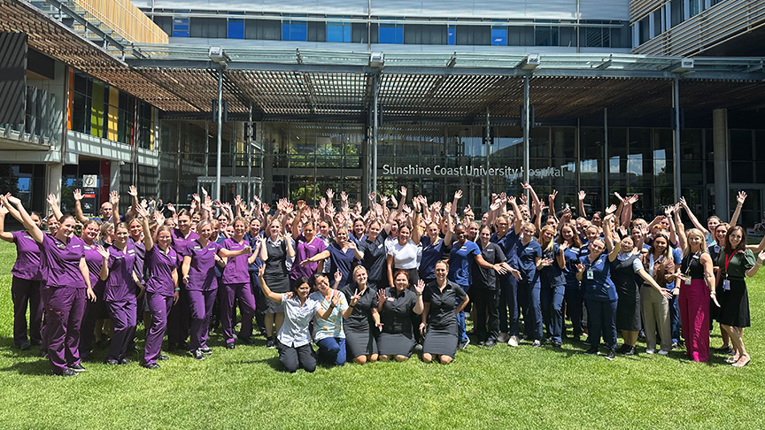 Image for More than 100 nursing and midwifery graduates launch careers at Sunshine Coast Health