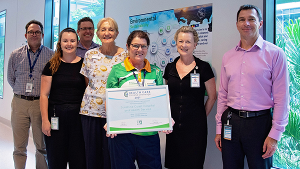 Image for Sunshine Coast Health receives gold in climate challenge awards