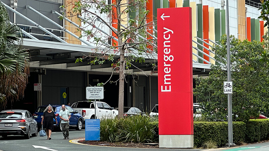 Image for Busiest month ever at Sunshine Coast University Hospital Emergency Department