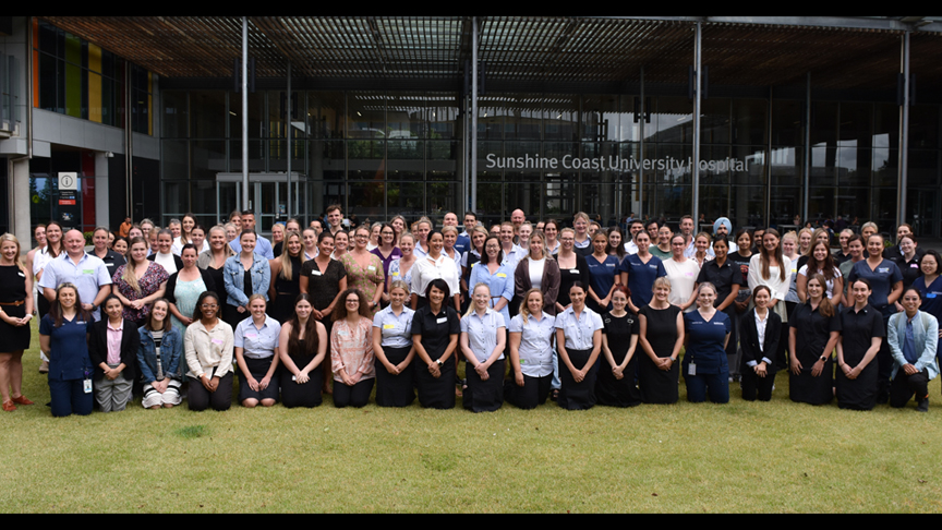 Image for Sunshine Coast Hospital and Health Service welcomes more than 140 graduate nurses and midwives